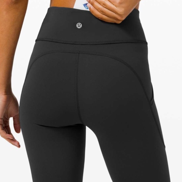 Lululemon Invigorate High-Rise Crop 23" Black, 8 - Picture 6 of 15